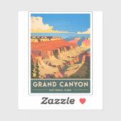 Activiteiten in de omgeving van Grand Canyon Natio Sticker (Vel)
