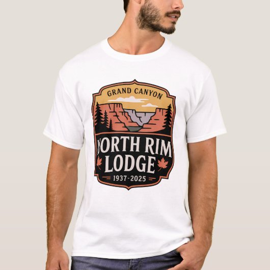 Activiteiten in de omgeving van Grand Canyon North T-shirt (Voorkant)