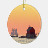 Activiteiten in de omgeving van Grand Haven Outer  Keramisch Ornament (Links)