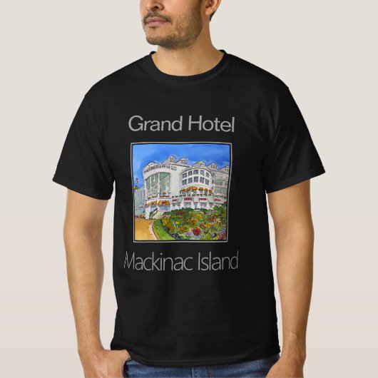 Activiteiten in de omgeving van Grand Hotel, Macki T-shirt (Voorkant)