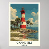 Activiteiten in de omgeving van Grand Isle Louisia Poster (Voorkant)