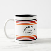 Activiteiten in de omgeving van Grand Teton Cabin  Tweekleurige Koffiemok (Links)