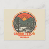 Activiteiten in de omgeving van Grand Teton Mounta Feestdagenkaart (Voorkant)