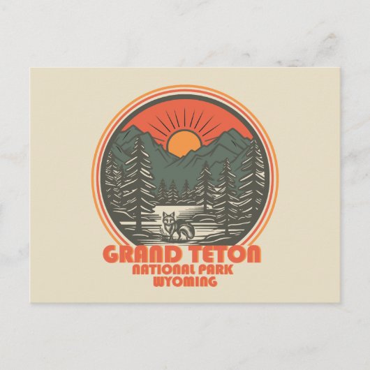 Activiteiten in de omgeving van Grand Teton Mounta Feestdagenkaart (Voorkant)