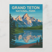 Activiteiten in de omgeving van Grand Teton Nation Briefkaart (Voorkant)
