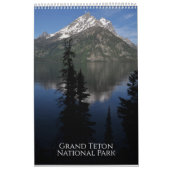 Activiteiten in de omgeving van Grand Teton Nation Kalender (Hoes)