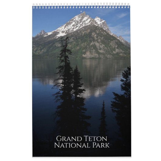 Activiteiten in de omgeving van Grand Teton Nation Kalender (Hoes)