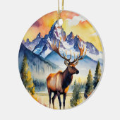 Activiteiten in de omgeving van Grand Teton Nation Keramisch Ornament (Links)