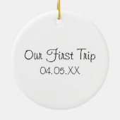 Activiteiten in de omgeving van Grand Teton Nation Keramisch Ornament (Achterkant)