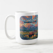 Activiteiten in de omgeving van Grand Teton Nation Koffiemok (Links)