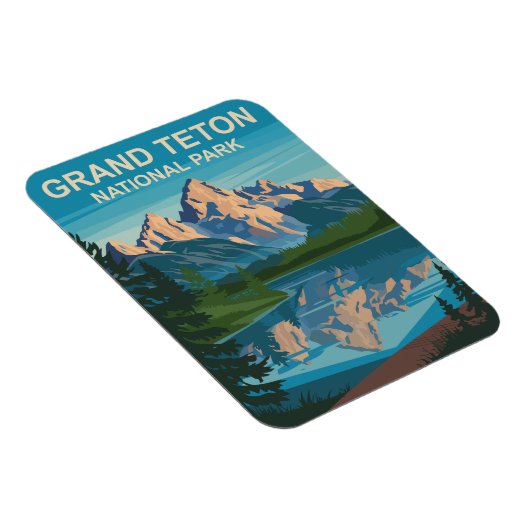 Activiteiten in de omgeving van Grand Teton Nation Magneet (Rechterzijde)