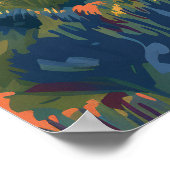 Activiteiten in de omgeving van Grand Teton Nation Poster (Hoek)