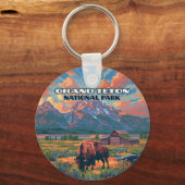 Activiteiten in de omgeving van Grand Teton Nation Sleutelhanger (Voorkant)