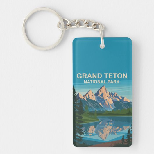 Activiteiten in de omgeving van Grand Teton Nation Sleutelhanger (Voorkant)