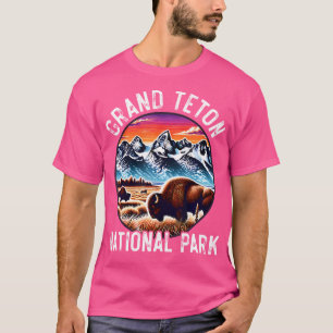 Activiteiten in de omgeving van Grand Teton Nation T-shirt