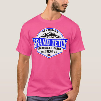 Activiteiten in de omgeving van Grand Teton Nation T-shirt