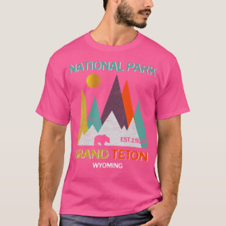 Activiteiten in de omgeving van Grand Teton Wyomin T-shirt