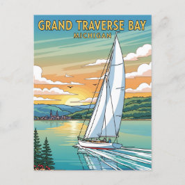 Activiteiten in de omgeving van Grand Traverse Bay Briefkaart