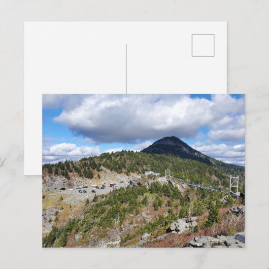 Activiteiten in de omgeving van Grandfather Mounta Briefkaart (Voorkant / Achterkant)