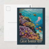 Activiteiten in de omgeving van Great Barrier Reef Briefkaart (Voorkant / Achterkant)