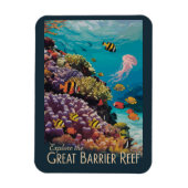 Activiteiten in de omgeving van Great Barrier Reef Magneet (Verticaal)