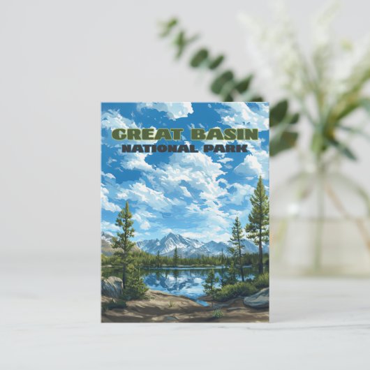 Activiteiten in de omgeving van Great Basin Nation Briefkaart (Staand voorkant)