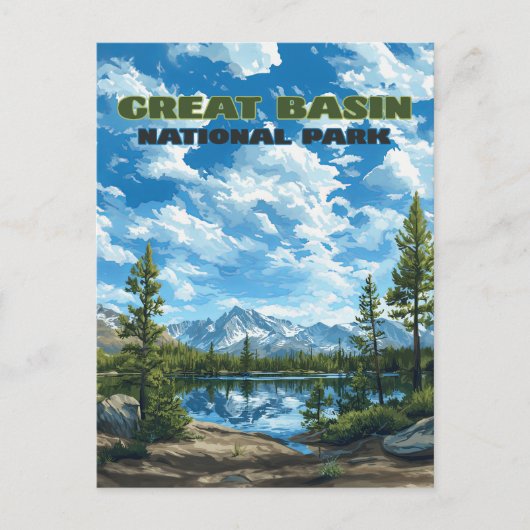Activiteiten in de omgeving van Great Basin Nation Briefkaart (Voorkant)