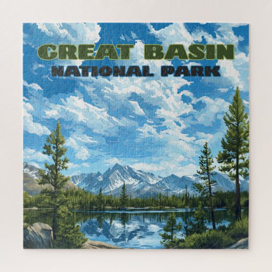 Activiteiten in de omgeving van Great Basin Nation Legpuzzel (Verticaal)