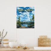 Activiteiten in de omgeving van Great Basin Nation Poster (Keuken)