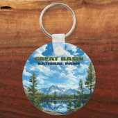 Activiteiten in de omgeving van Great Basin Nation Sleutelhanger (Achterkant)