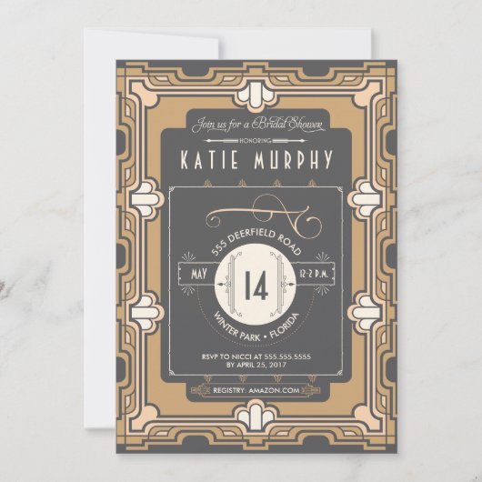 Activiteiten in de omgeving van Great Gatsby Art D Kaart (Voorkant)