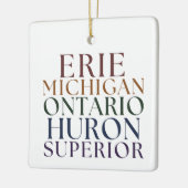 Activiteiten in de omgeving van Great Lakes Theme  Keramisch Ornament (Links)