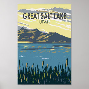 Activiteiten in de omgeving van Great Salt Lake Ut Poster