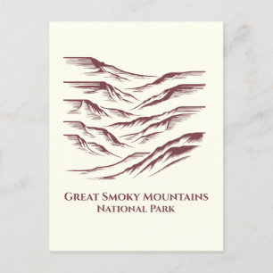 Activiteiten in de omgeving van Great Smoky Mounta Briefkaart