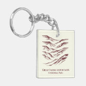 Activiteiten in de omgeving van Great Smoky Mounta Sleutelhanger (Voorkant Links)