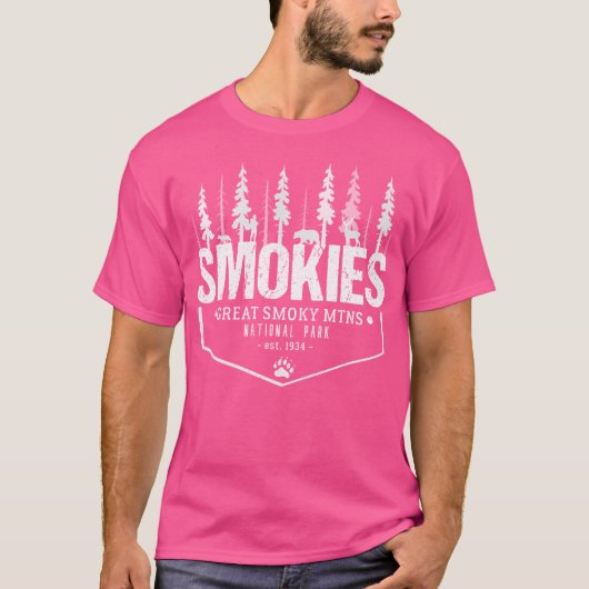 Activiteiten in de omgeving van Great Smoky Mounta T-shirt (Voorkant)