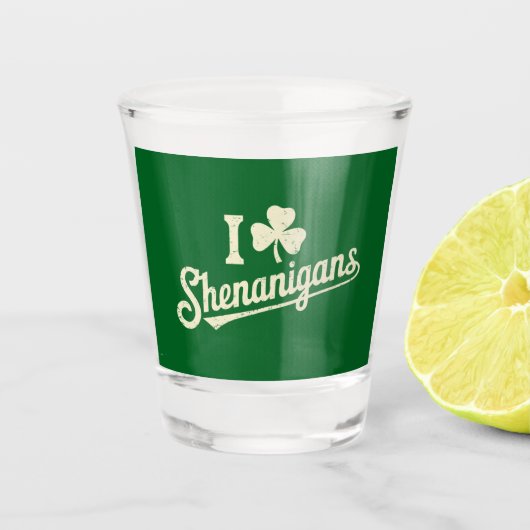 Activiteiten in de omgeving van Green Funny Irish  Shot Glas (Voorkant)