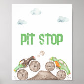 Activiteiten in de omgeving van Green Monster Truc Poster (Voorkant)