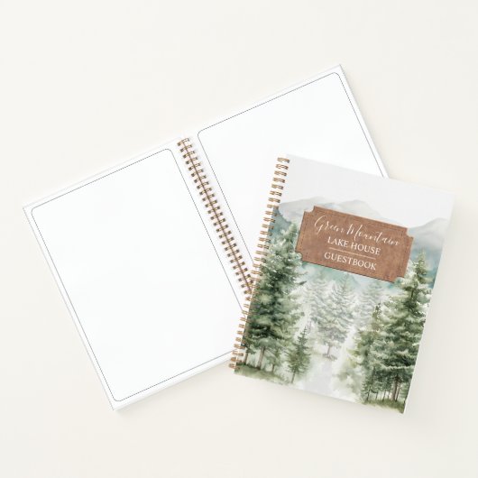 Activiteiten in de omgeving van Green Pine Forest  Notitieboek (Binnen)