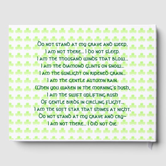 Activiteiten in de omgeving van Green Shamrock Mem Gastenboek (Achterkant)