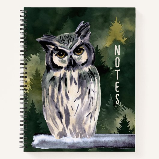 Activiteiten in de omgeving van Green Waterverf Fo Notitieboek (Voorkant)