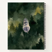 Activiteiten in de omgeving van Green Waterverf Fo Notitieboek (Achterkant)