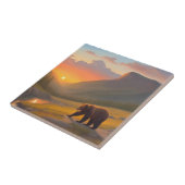 Activiteiten in de omgeving van Grizzly Beer Sunse Tegeltje (Zijkant)