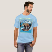 Activiteiten in de omgeving van Grizzly Lake Mount T-shirt (Voorkant volledig)