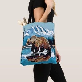Activiteiten in de omgeving van Grizzly Lake Mount Tote Bag