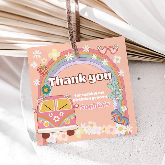 Activiteiten in de omgeving van Groovy Daisy Rainb Bedankjes Labels