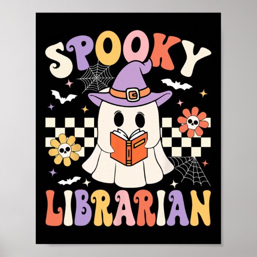 Activiteiten in de omgeving van Groovy Spooky Libr Poster (Voorkant)