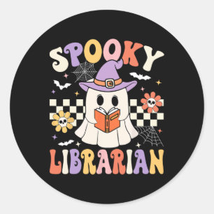 Activiteiten in de omgeving van Groovy Spooky Libr Ronde Sticker