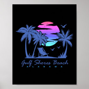 Activiteiten in de omgeving van Gulf Shores Beach  Poster