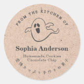 Activiteiten in de omgeving van Halloween Boo Ghos Ronde Sticker (Voorkant)